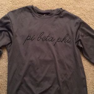 Long sleeve dry fit pi phi shirt